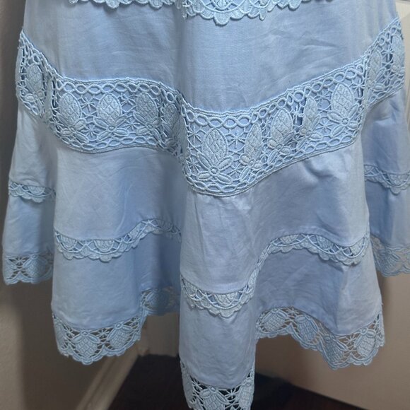 Karlie Size Large Sky Blue Dress NWT - Picture 3 of 16